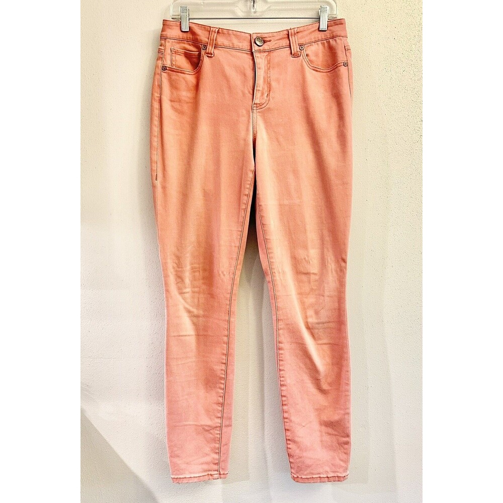 CAbi #5310 Brick Dust Skinny Jeans – Curvy Skinny - SZ 10